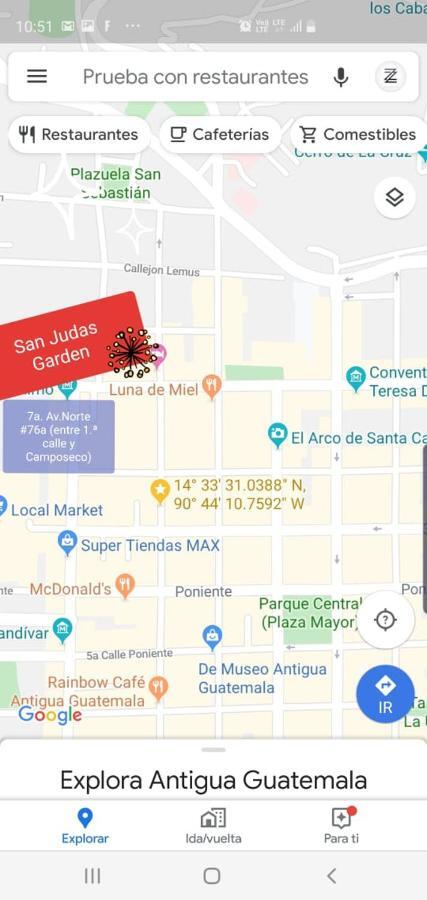 Hotel San Judas Tadeo Garden Antigua Екстер'єр фото